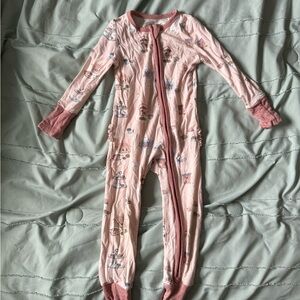 Pink Baby pajamas angel dear